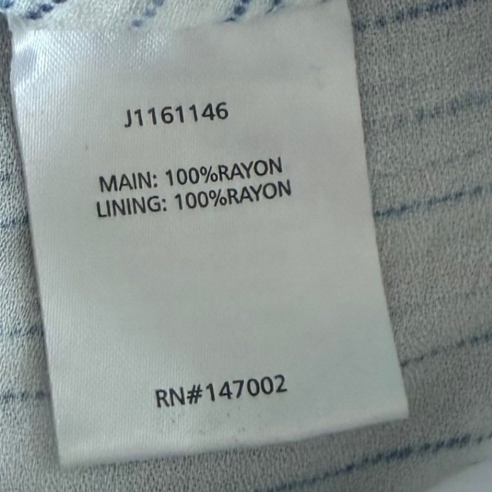 The Jetset Diaries TJD Blouse Long Sleeve Rayon Blouson Airy Lightweight Small - Picture 14 of 15